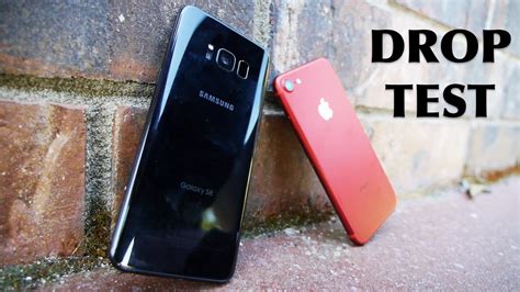 iphone 7 vs samsung galaxy s8 drop test|Galaxy S8 vs. iPhone 7 drop test has a surprising winner.